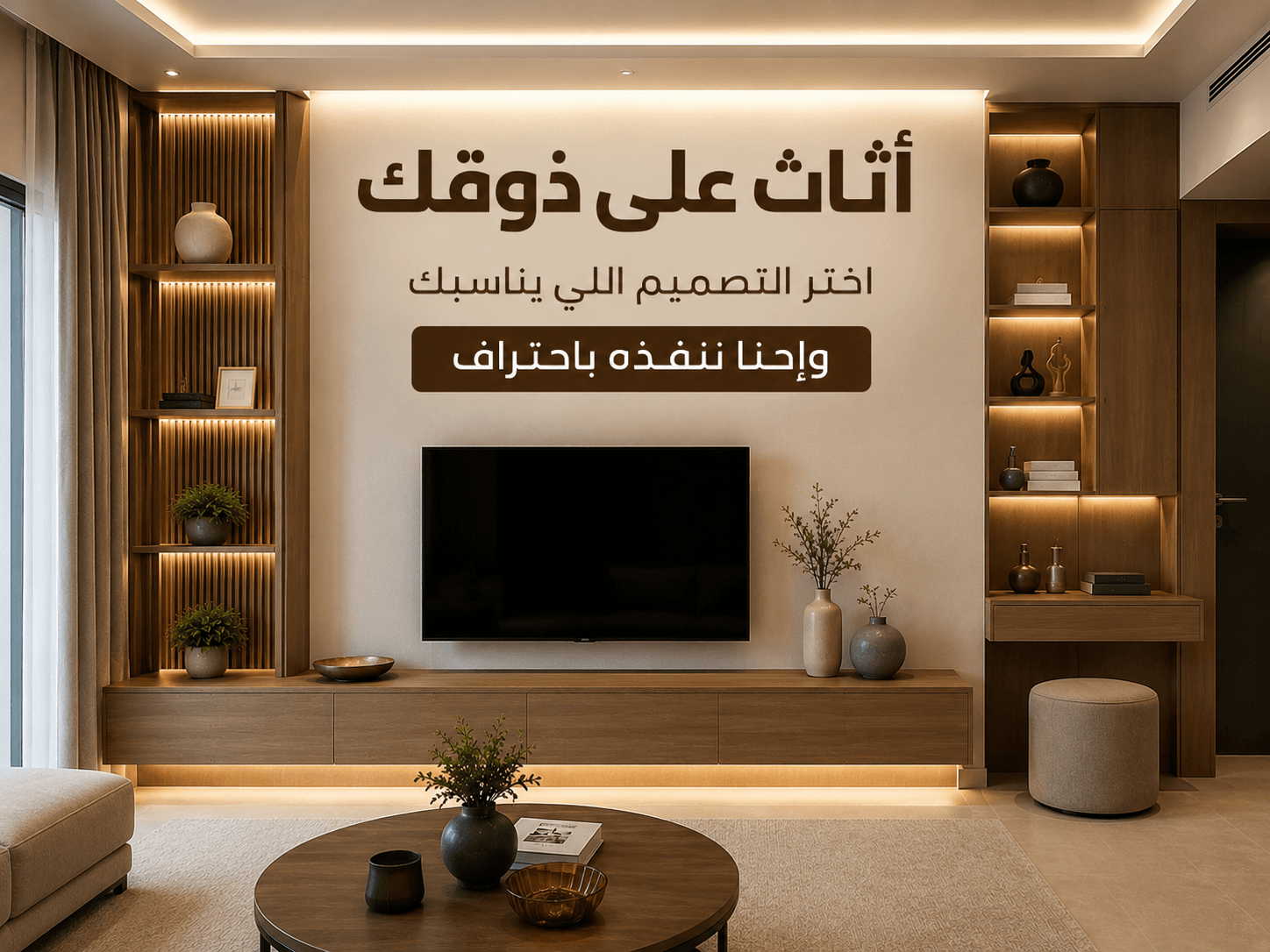 أثاث على المقاس