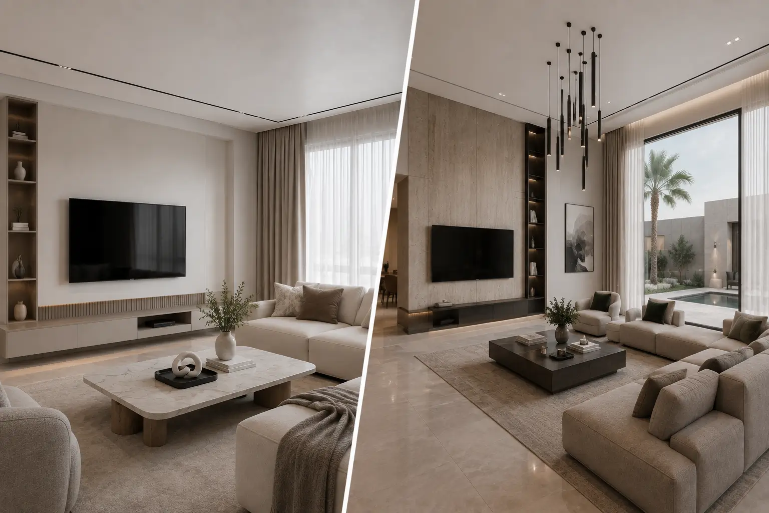 Interior design for villas and homes