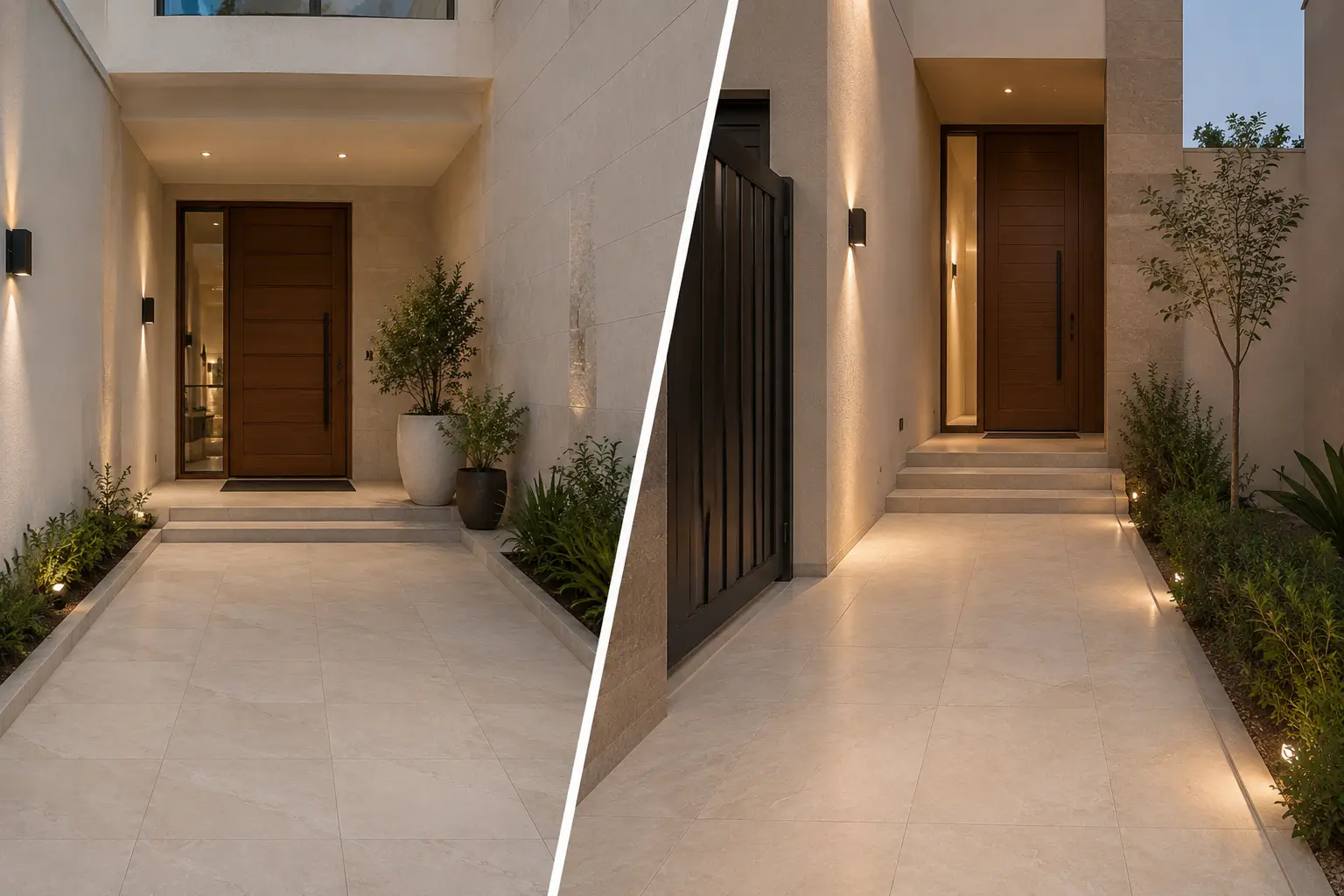 Entrance design