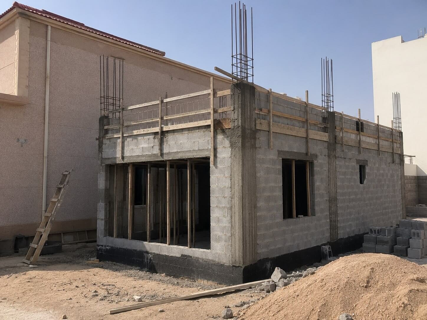 توسعة وإضافة مساحات